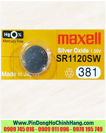 Pin Maxell SR1120SW _Pin 381